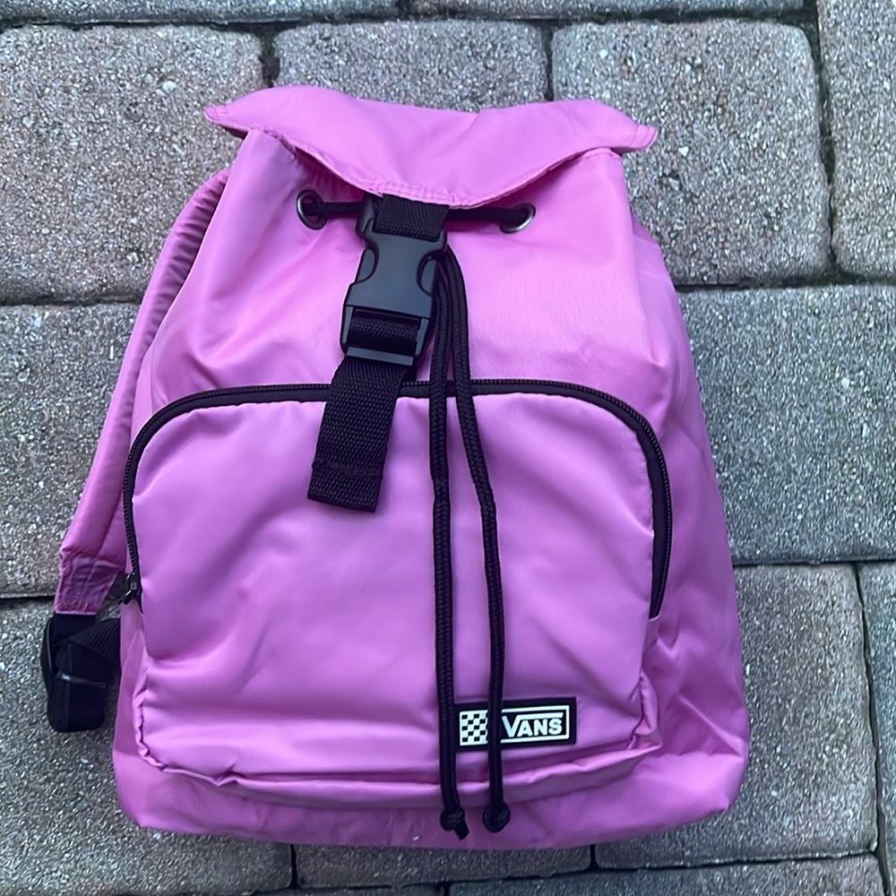 Vans Girls/Women Mini Geo Pink Small Backpack (VN0ADRPV5D) - NWT - Picture 1 of 16